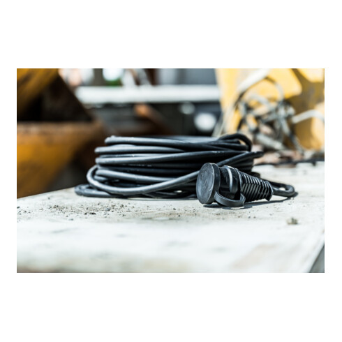 Brennenstuhl Cavo di prolunga da cantiere IP44, 10m, nero H07RN-F 3G1,5