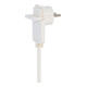 Brennenstuhl Cavo di prolunga in plastica di qualità, 3m, H05VV-F 3G1,5 bianco, doppio attacco e spina piatta-3
