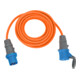 Brennenstuhl CEE 230V câble de rallonge de camping 10m (H07RN-F 3G2,5 câble de signalisation de couleur orange, câble d'alimentation de camping pour une utilisation extérieure permanente IP44, Made in Germany)-1