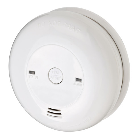 Brennenstuhl CO-Melder/Kohlenmonoxid-Melder (mit Alarmsignal und LED-Anzeige), weiß