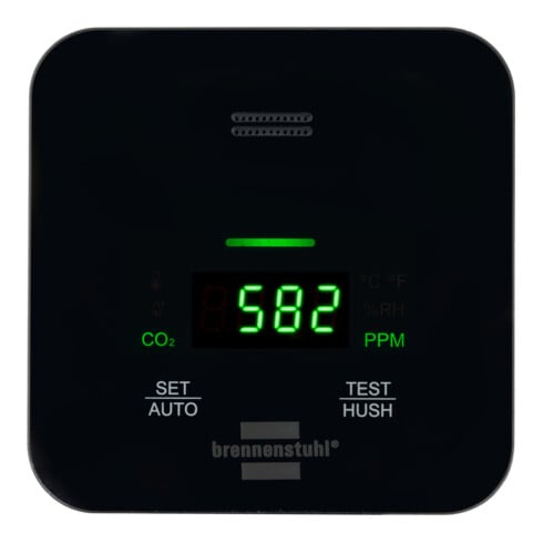 Brennenstuhl CO2 Messgerät C2M L 4050 zur Überwachung der Luftqualität