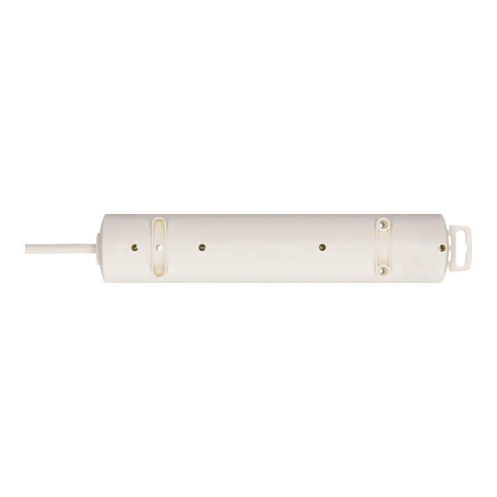 Brennenstuhl Comfort-Line Plus Steckdosenleiste mit Flachstecker 4-fach 2m H05VV-F 3G1,5