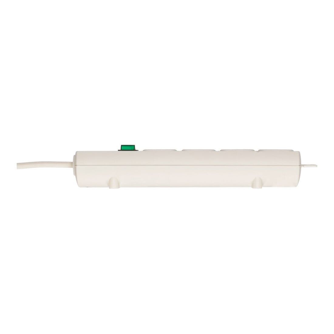 Brennenstuhl Comfort-Line Plus contactdoosstrook met 4-voudige platte stekker 2m H05VV-F 3G1.5