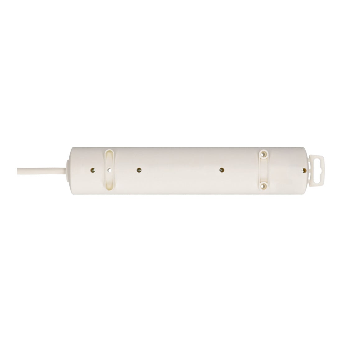 Brennenstuhl Comfort-Line Plus contactdoosstrook met 4-voudige platte stekker 2m H05VV-F 3G1.5