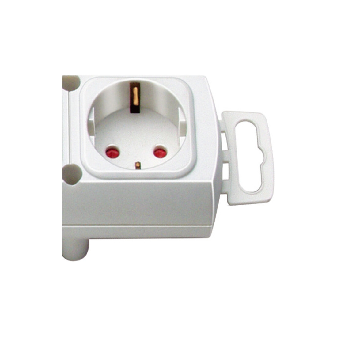 Brennenstuhl Comfort-Line Plus contactdoosstrook met 4-voudige platte stekker 2m H05VV-F 3G1.5