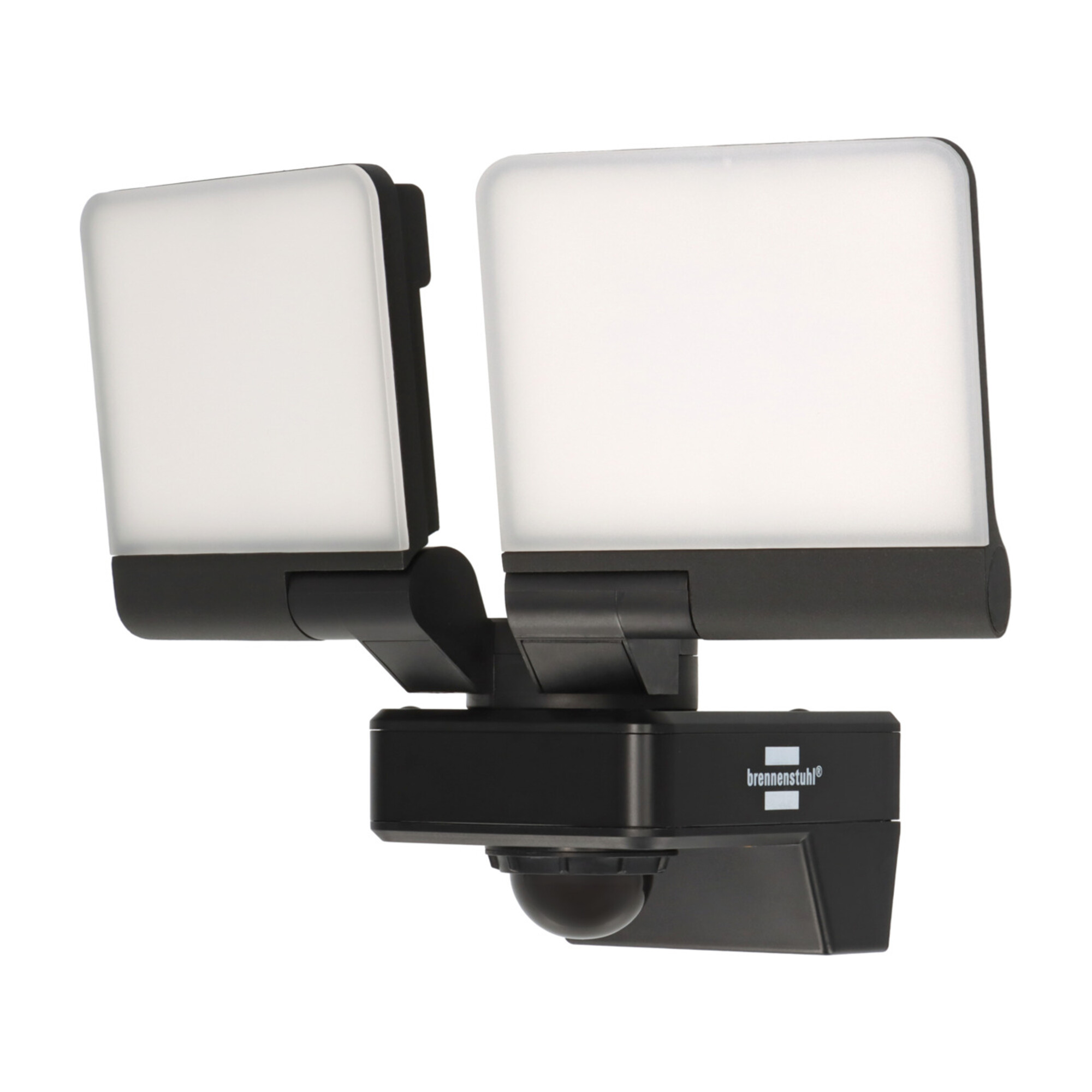Brennenstuhl Connect WiFi LED Strahler Duo WFD 3051 P 36W 4300lm IP54 außen mit Bewegungsmelder
