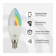 brennenstuhl Connect WLAN ampoule LED SB 400 E14 (Compatible avec Alexa et Google Assistant, aucun hub requis, ampoule intelligente 2,4 GHz avec application gratuite, 400lm)-5