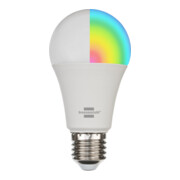 brennenstuhl Connect WLAN ampoule LED SB 800 E27 (Compatible avec Alexa et Google Assistant, aucun hub requis, ampoule intelligente 2,4 GHz avec application gratuite, 810lm)