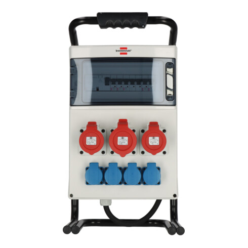 Brennenstuhl Distributore di energia portatile BSV 4 IP44, 2m, H07RN-F5G4,0, 1x32A + 2x16 A