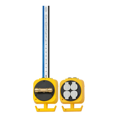 Brennenstuhl Distributore di potenza a pendolo ad aria compressa PSV D 4/1, 5m, H05VV-F3G1.5