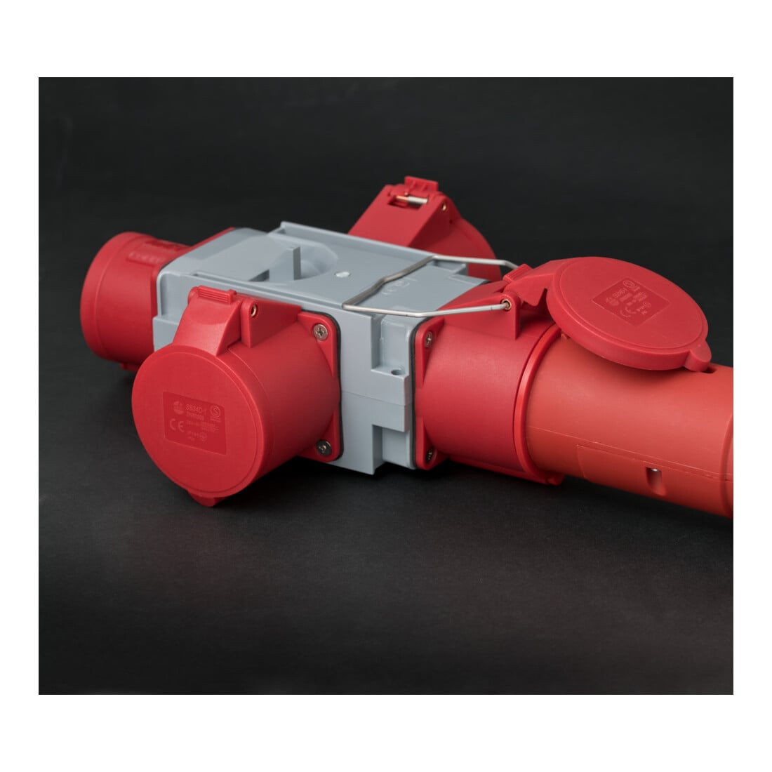 Brennenstuhl Distributore incrociato CEE400 V/32 A, presa tripla CEE