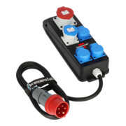Brennenstuhl Draagbare stroomverdeler BSV P 2m kabel IP44 3x 230V/16A stopcontacten 1x CEE 230V/16A 1x CEE 400V/16A-1