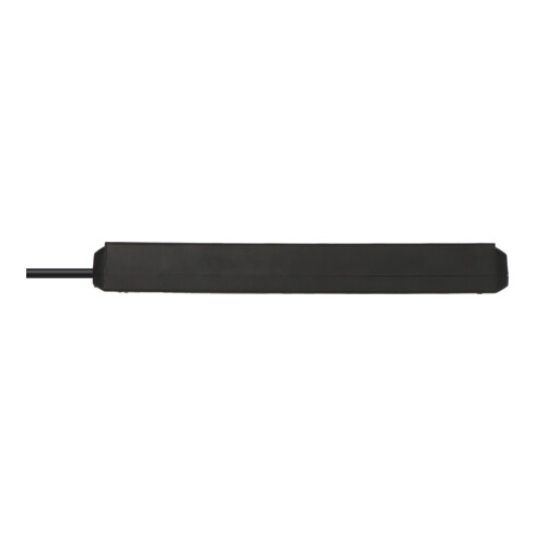 Brennenstuhl Eco-Line 6-voudig zwart 1.5m