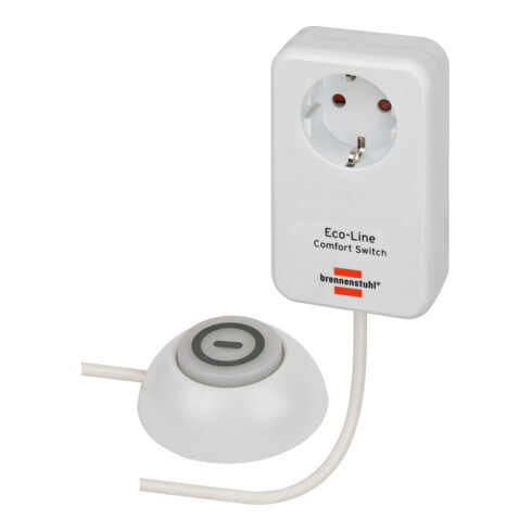 Brennenstuhl Eco Line Comfort Switch Adapter EL CSA 1 beleuchteter Hand-/Fußschalter - 1508220