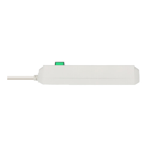 Brennenstuhl Eco-Line mit Schalter 3-fach weiß 3m