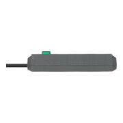 Brennenstuhl Eco-Line Schakelaar 3-voudig s.grijs 1.5m-4