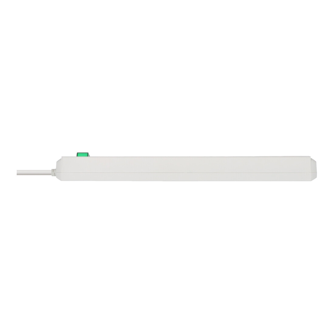 Brennenstuhl Eco-Line Schakelaar 8-voudig wit 3m