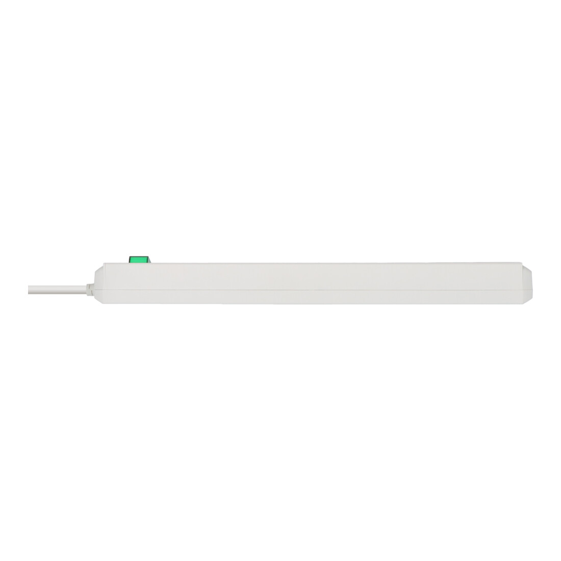 Brennenstuhl Eco-Line Schakelaar 8-voudig wit 3m