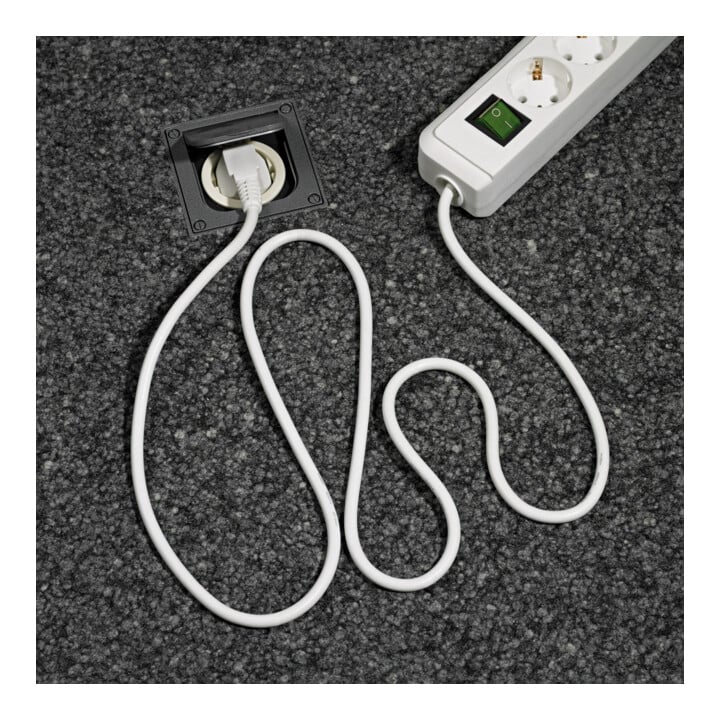 Brennenstuhl Eco-Line Schalter 6-fach weiß 1,5m