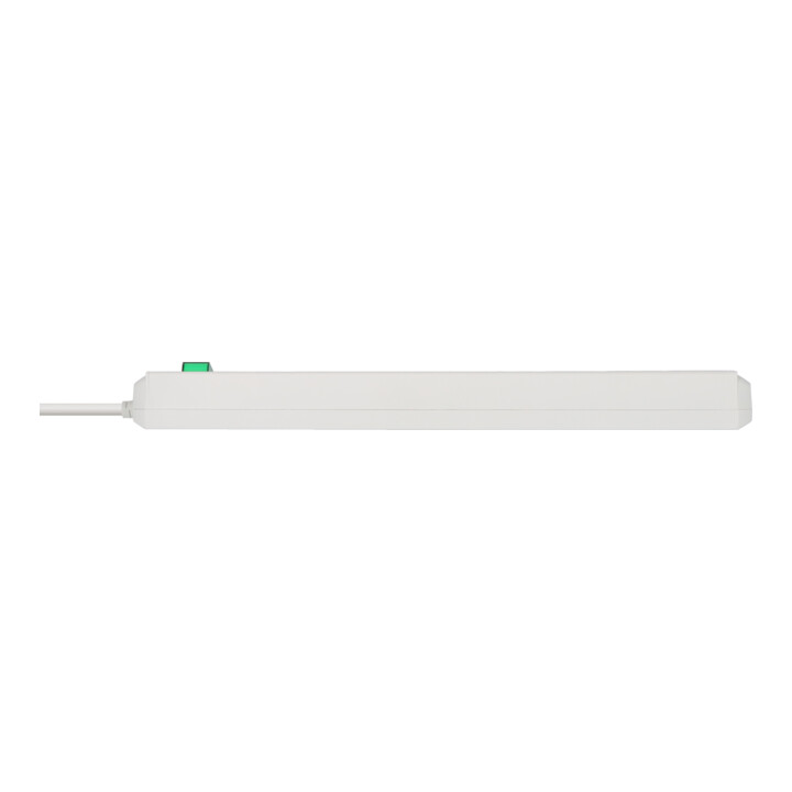 Brennenstuhl Eco-Line Schalter 8-fach weiß 3m