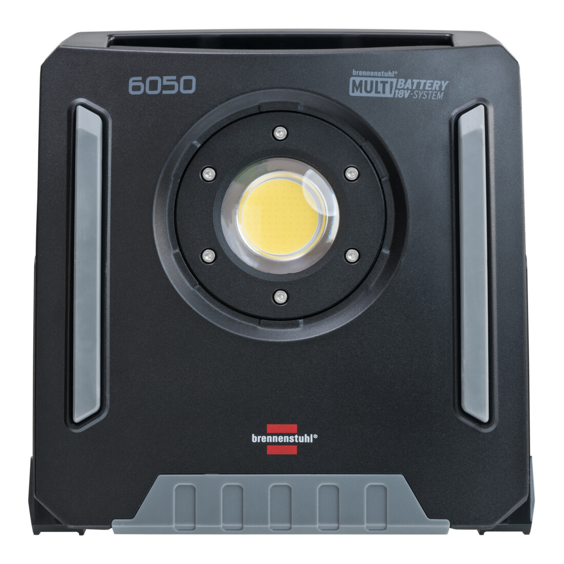 Brennenstuhl Faretto ibrido a LED da cantiere Multi Battery 6050 MH, 60W compatibile con batterie 18V