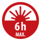Brennenstuhl Faretto LED a batteria da cantiere EL 2000 MA 2150lm, IP54-2