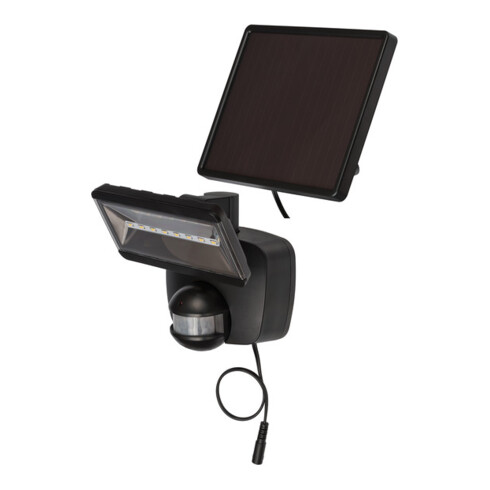 Brennenstuhl Faretto LED solare SOL 800 IP44 con rilevatore di movimento a infrarossi, antracite