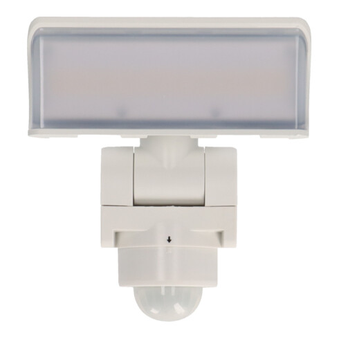 Brennenstuhl Faretto LED WS 2050 WP con rilevatore di movimento, 1680lm, IP44, bianco