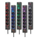 Brennenstuhl Gaming Steckdosenleiste GSL 05 USB mit LED Beleuchtung (5-fach beleuchtete Mehrfachsteckdose für Gaming-Setup mit LED Farbwechsel)-2