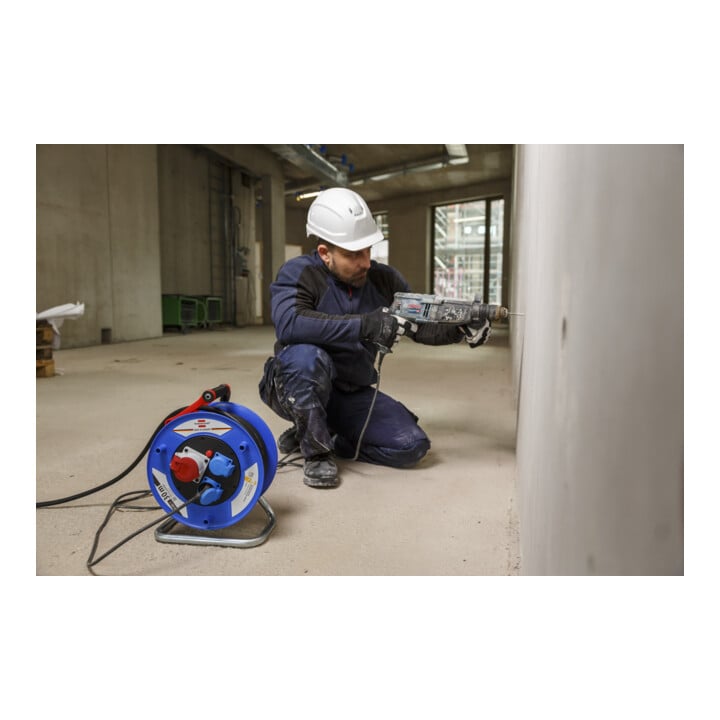 Brennenstuhl Garant CEE 1 IP44 Industrie/Baustellen-Kabeltrommel 30m H07RN-F 5G2,5