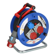 Brennenstuhl Garant CEE IP44 Industrie-/Bouwplaats-kabelhaspel (30m kabel zwart, speciaal kunststof, voor bouwplaats en permanent buitengebruik, Made in Germany)-1