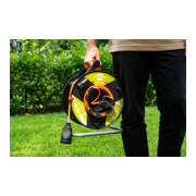 Brennenstuhl Garant G Bretec IP44 Gartenkabeltrommel mit recycelten Kunststoff-Komponenten (mit 38+2m Kabel in orange, Spezialkunststoff, kurzfristiger Einsatz im Außenbereich, Made in Germany)-3