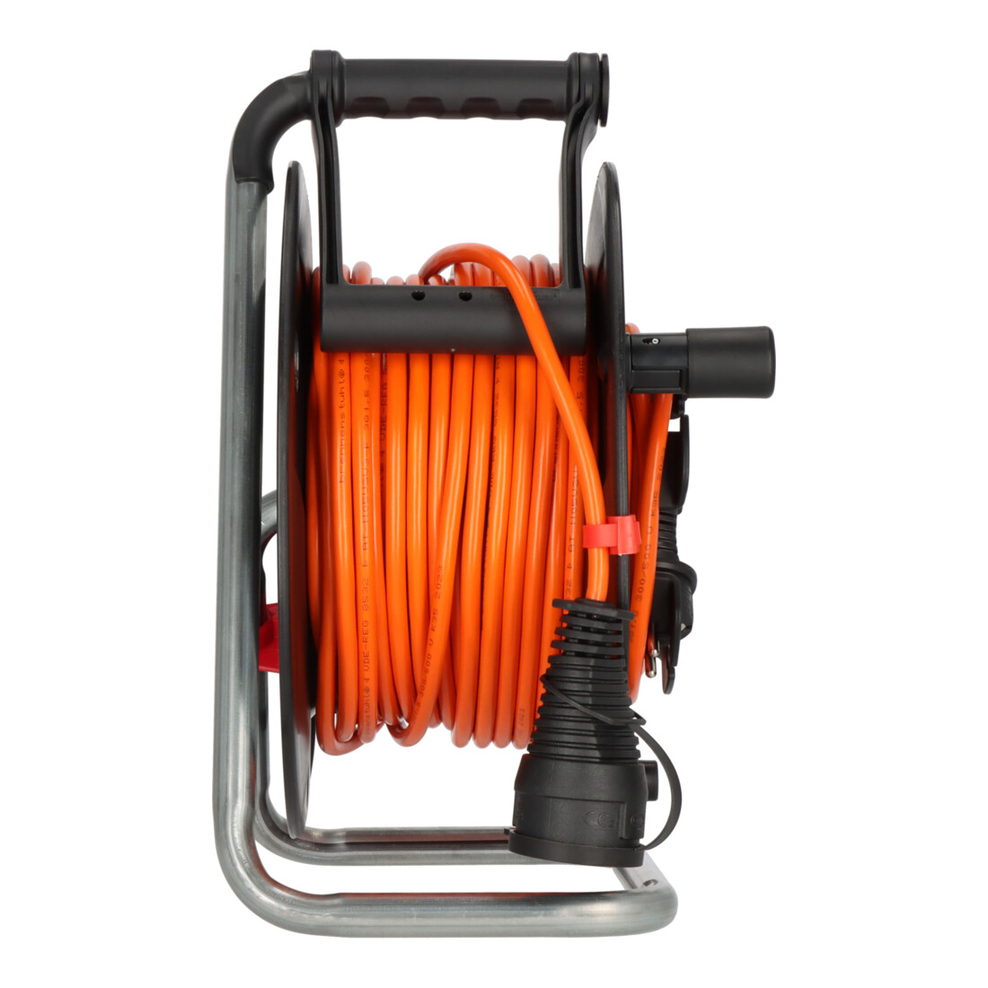 Brennenstuhl Garant G Bretec IP44 Tuinkabelhaspel met gerecyclede kunststofdelen (38+2m oranje kabel, speciaal kunststof, kortdurend buitengebruik, Made in Germany)
