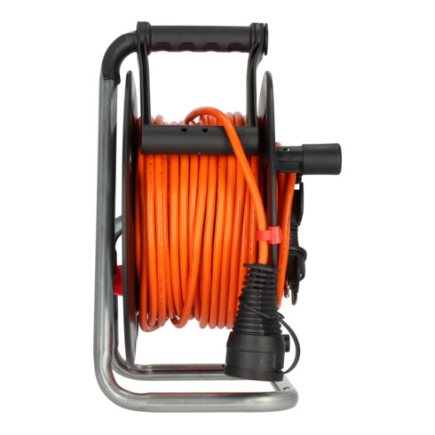 Brennenstuhl Garant G Bretec IP44 Tuinkabelhaspel met gerecyclede kunststofdelen (38+2m oranje kabel, speciaal kunststof, kortdurend buitengebruik, Made in Germany)