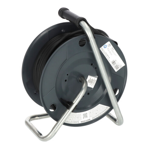 Brennenstuhl x Contorion Kabeltrommel 40m IP44 ( 3 Schutzkontakt-Steckdosen, Baustelleneinsatz, Made in Germany)