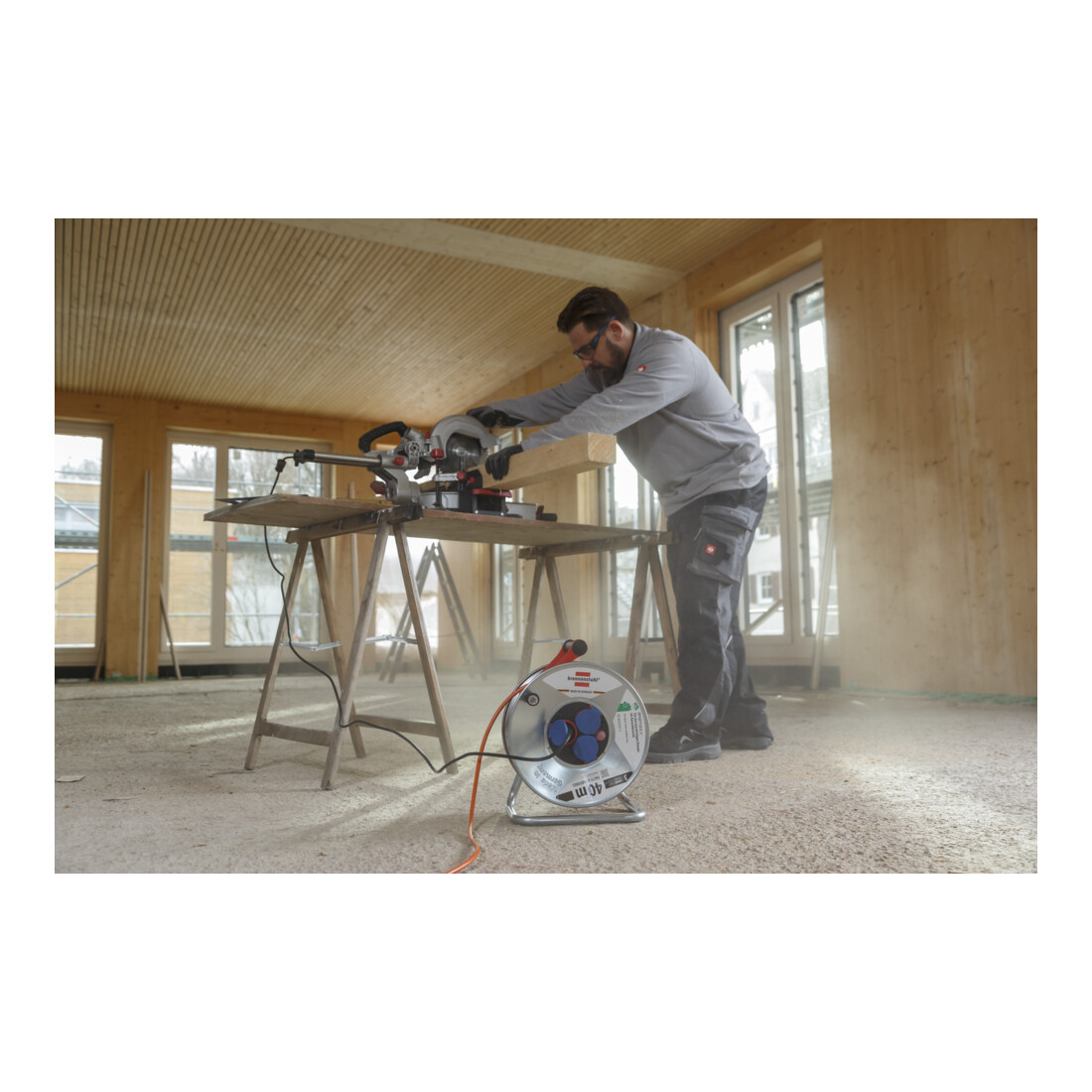 Brennenstuhl Garant S IP44 kabelhaspel 40m AT-N05V3V3-F 3G1.5