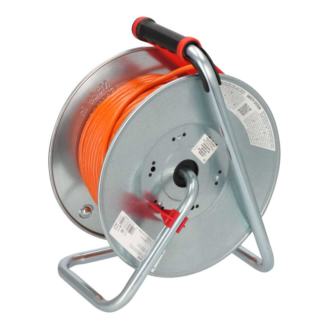Brennenstuhl Garant S IP44 Kabeltrommel, Kabel in orange