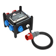 Brennenstuhl Gummi-Baustromverteiler BSV 3 IP44 2m RN-Kabel FI-Schutzschalter Typ B-2