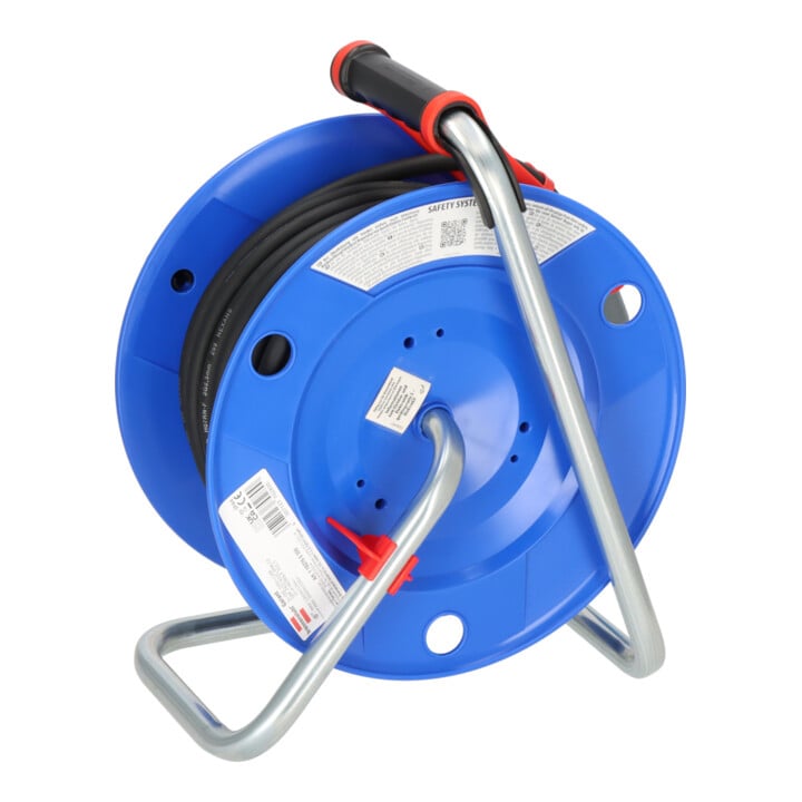 Brennenstuhl Industrie-/Baustellen-Kabeltrommel Garant CEE 2 IP44 25m blau