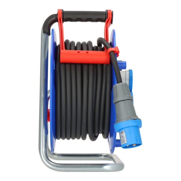 Brennenstuhl Industrie-/Baustellen-Kabeltrommel Garant CEE 2 IP44 25m blau