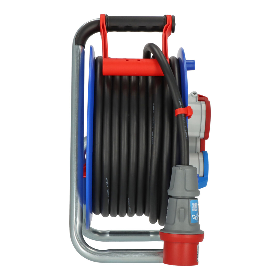 Brennenstuhl Industrie-/Baustellen-Kabeltrommel Garant CEE IP44, 30m Kabel