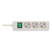 Brennenstuhl Interruttore a 3 vie Eco-Line, bianco, 5m-5