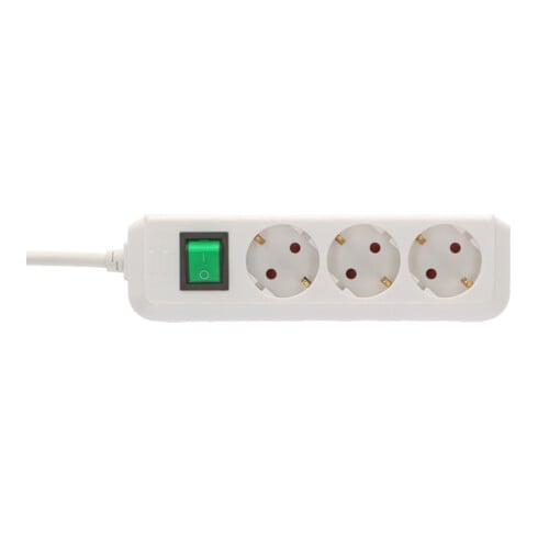 Brennenstuhl Interruttore a 3 vie Eco-Line, bianco, 5m