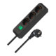 Brennenstuhl Interruttore a 3 vie Eco-Line, nero, 5m-1