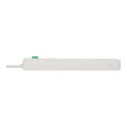 Brennenstuhl Interruttore a 6 vie, Eco-Line, bianco, 1,5m-2
