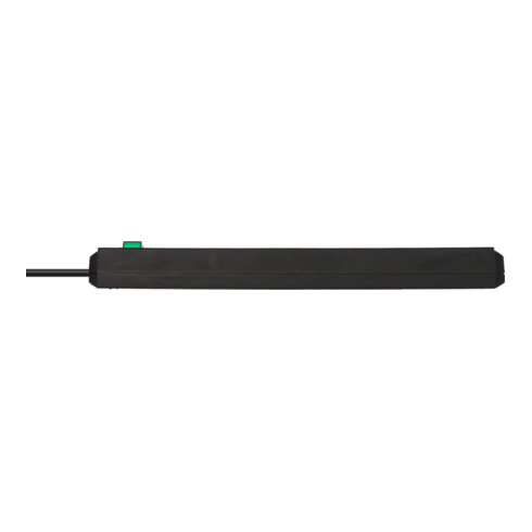 Brennenstuhl Interruttore a 8 vie Eco-Line, nero, 3m