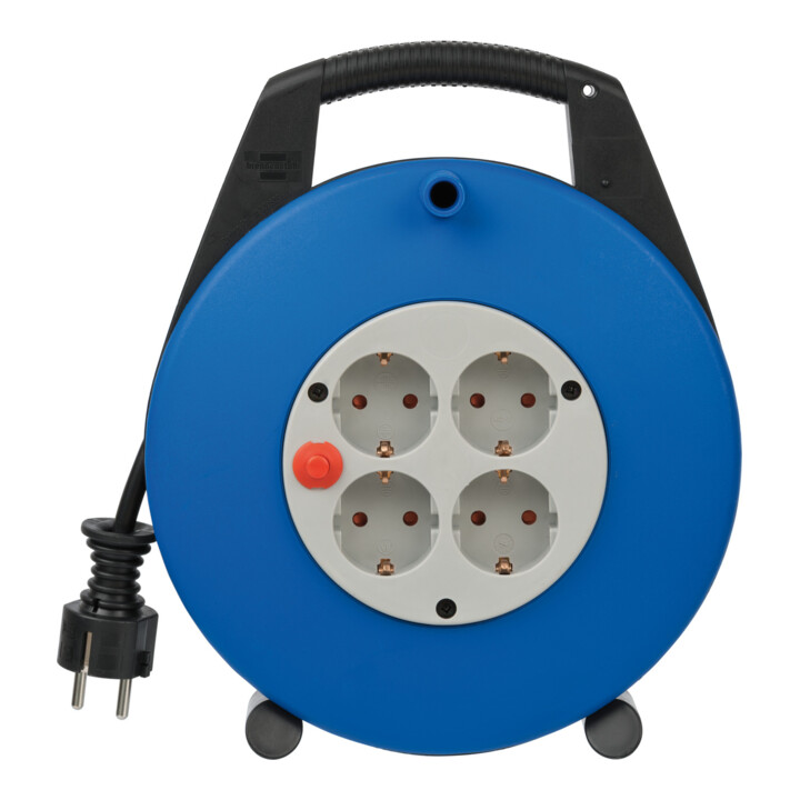 Brennenstuhl Vario Line schwarz/blau/lichtgrau 10m