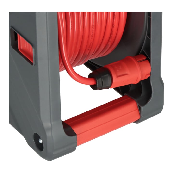 Brennenstuhl Kabeltrommel KA 5210 5 IP44 50m H07BQ-F 3G2,5 rot
