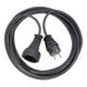 Brennenstuhl kwaliteit kunststof kabel 2m zwart-1