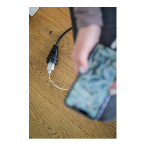 Brennenstuhl kwaliteit kunststof kabel 2m zwart